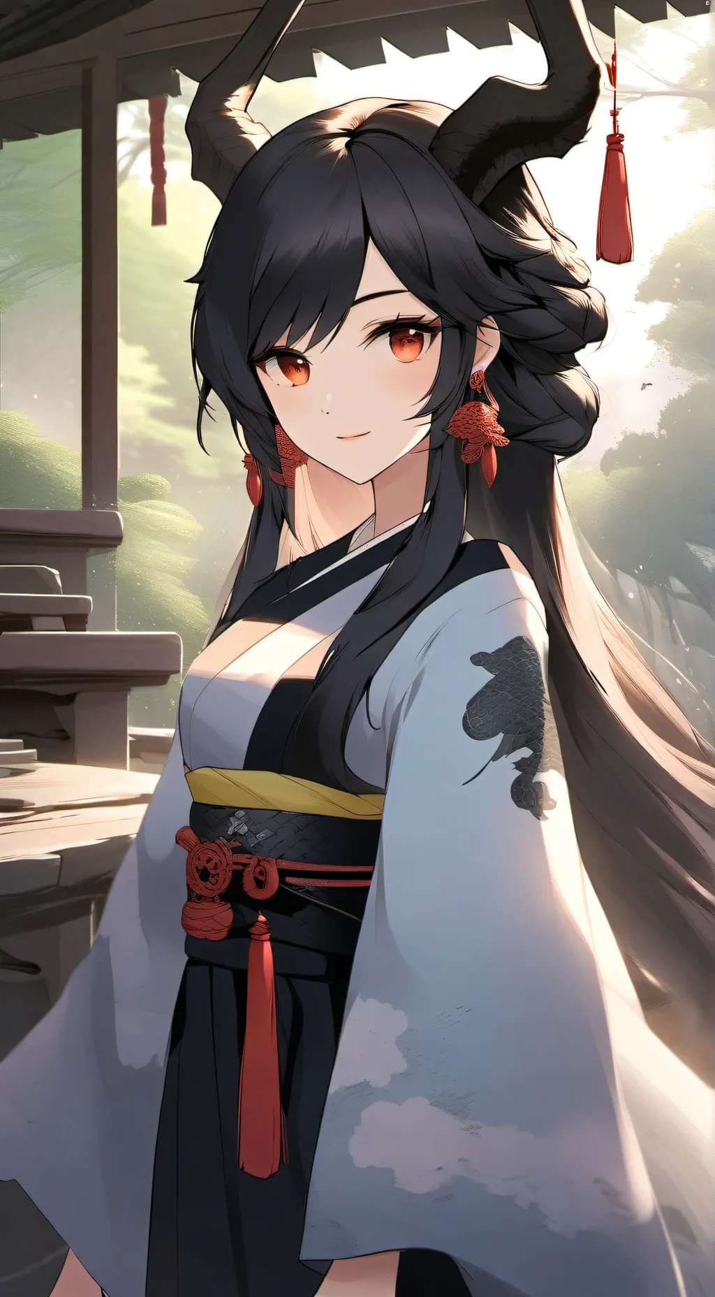 ai character: 哪吒与敖丙 background