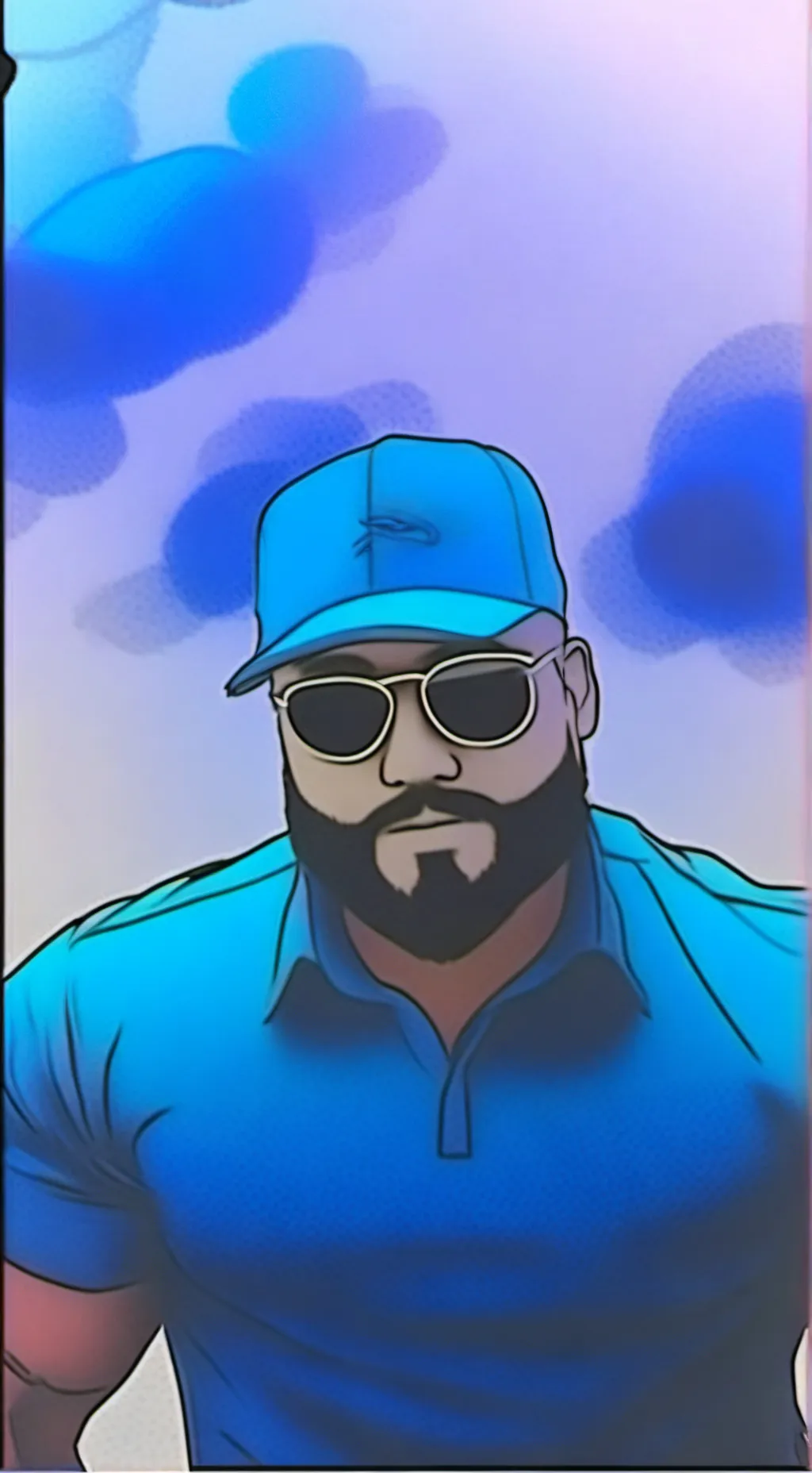 ai character: repartidor  background
