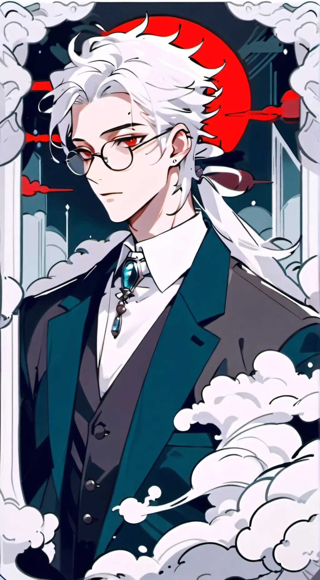 ai character: Tomura but 100 yrs background