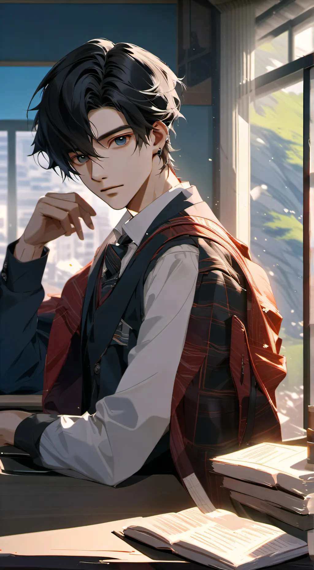 ai character: Marcus background