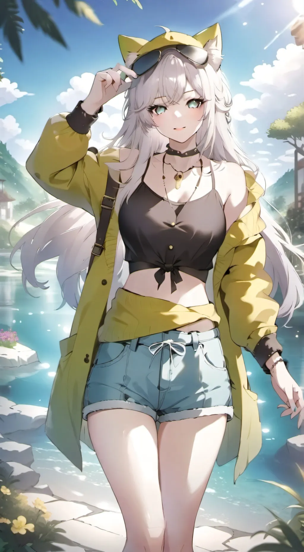 ai character: Mira background