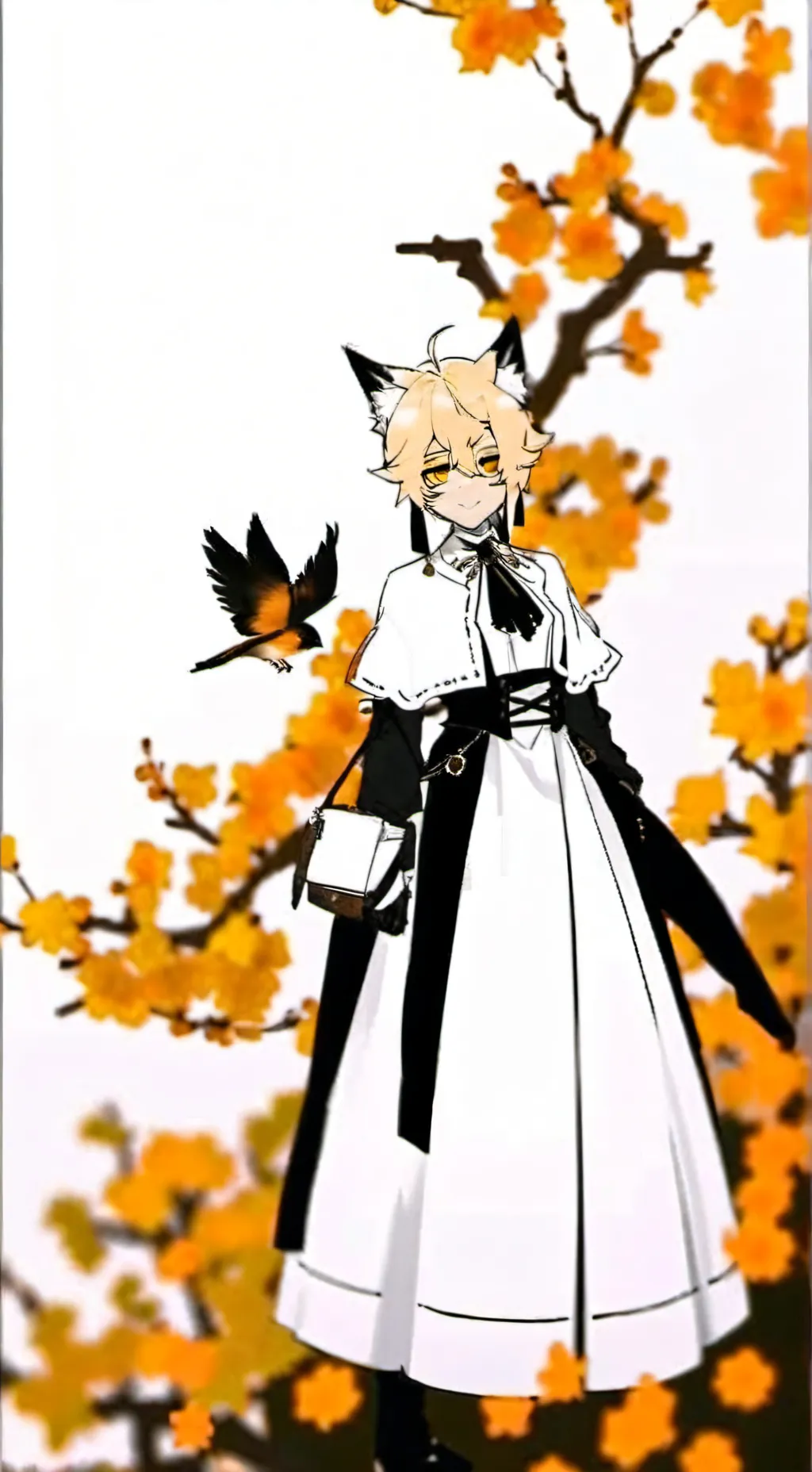 ai character: mika_kit background