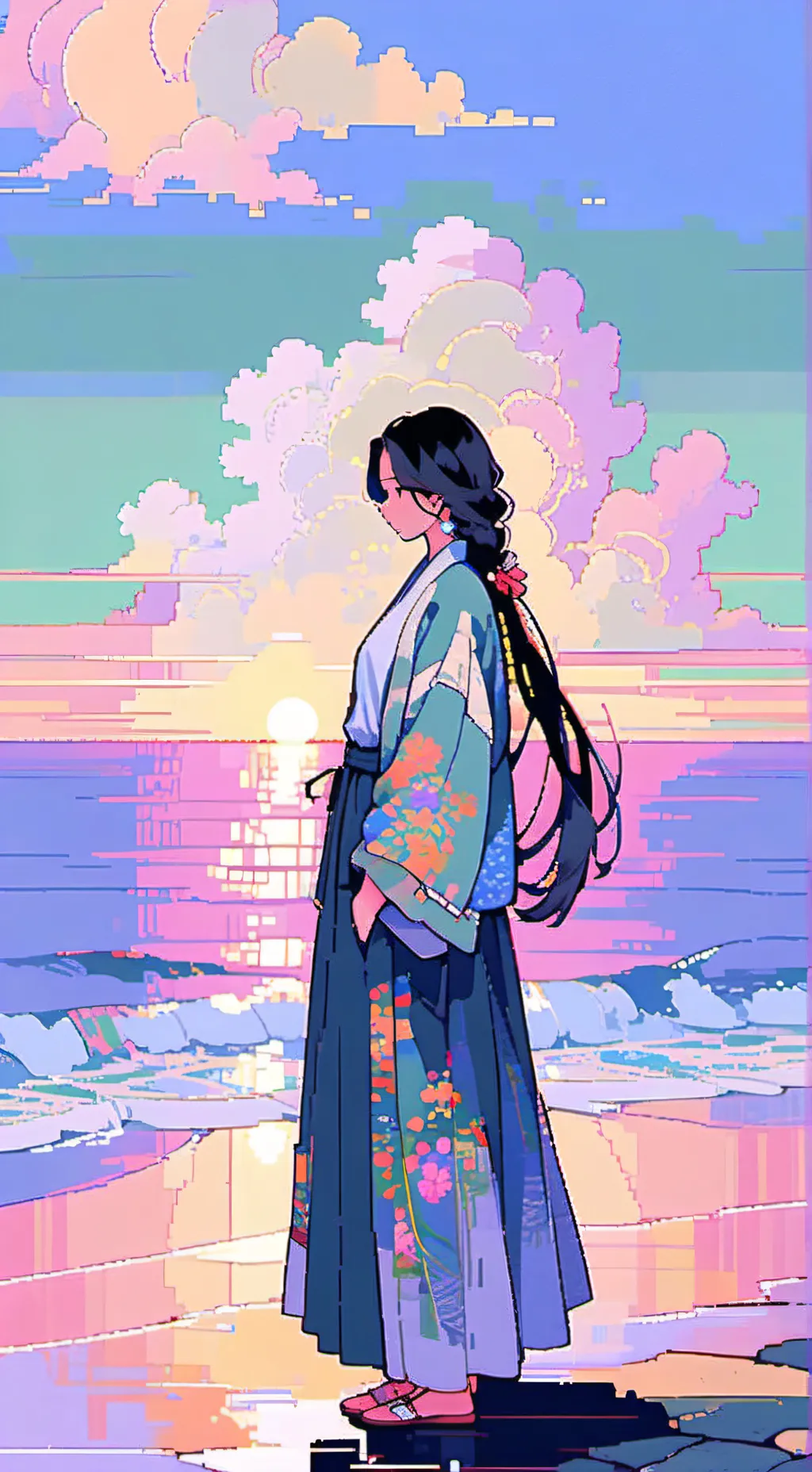 ai character: Finish the line  background