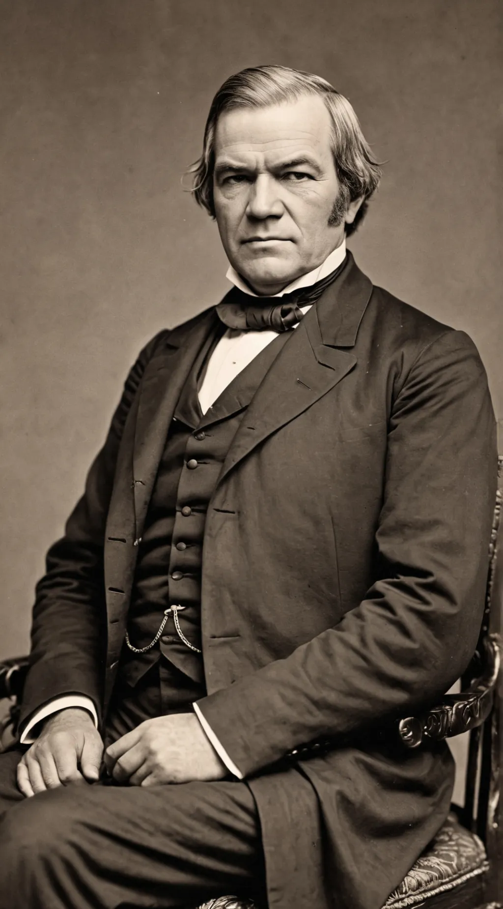 ai character: Andrew Johnson background