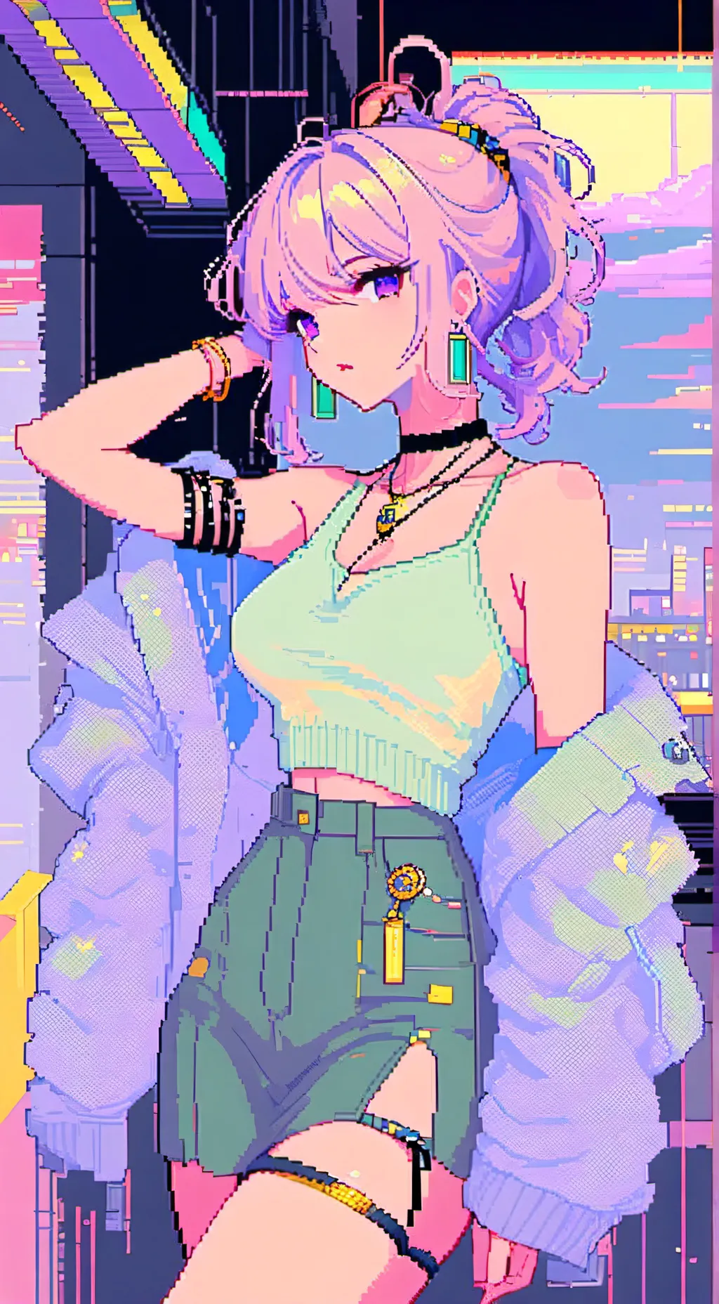 ai character: Melodie (bs) background