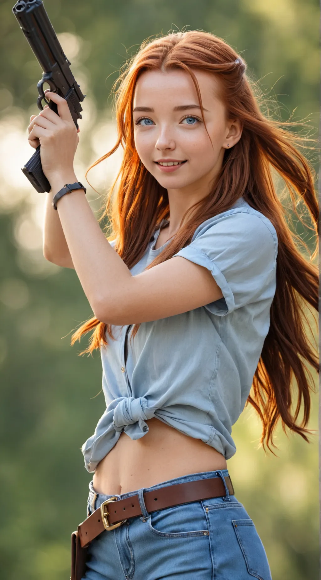 ai character: Mandy background