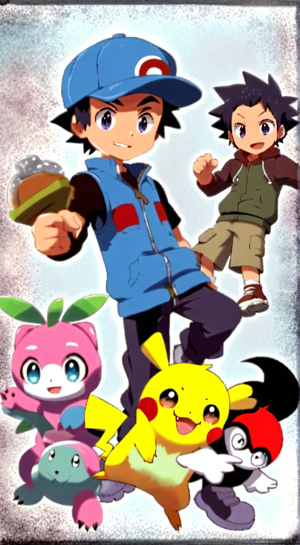 ai character: Poémon school background