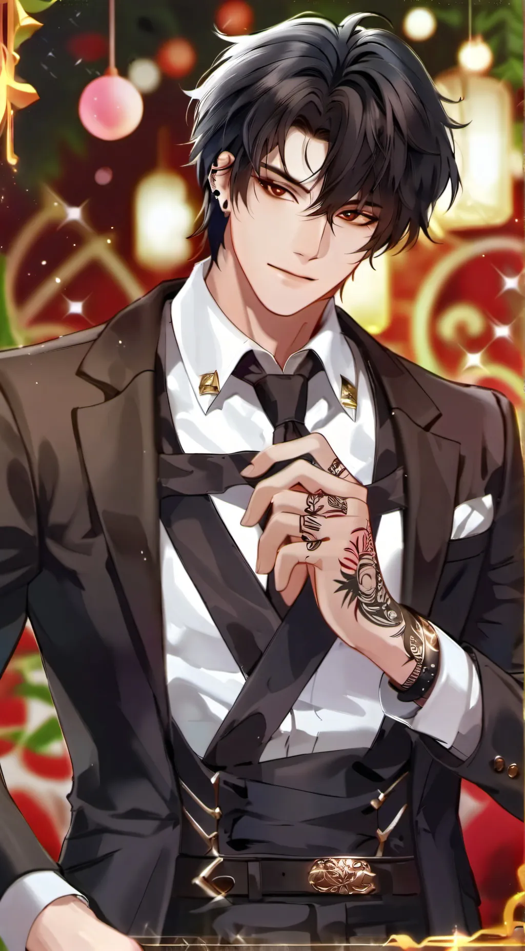 ai character: David  background