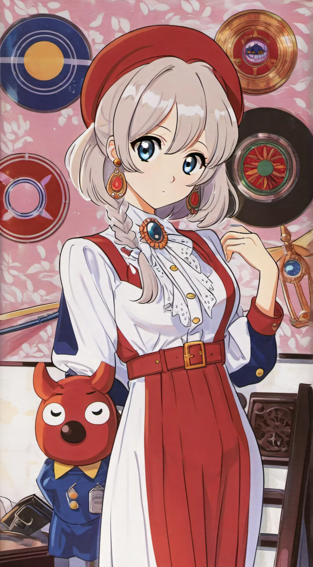 ai character: tanjiro  background