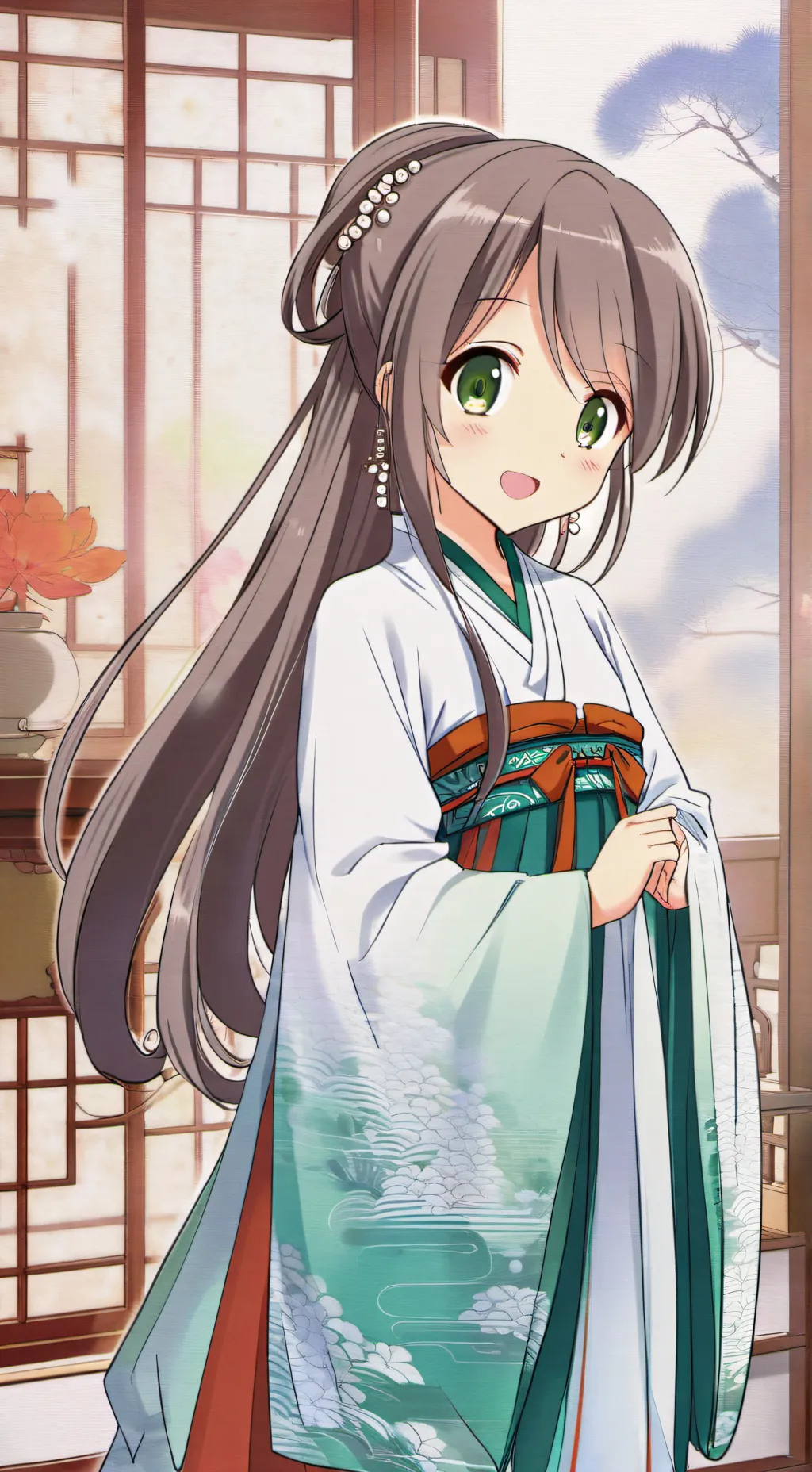 ai character: Annabelle  background