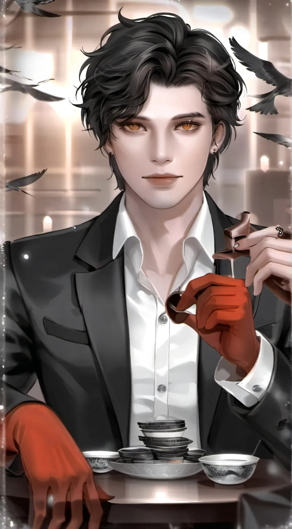 ai character: Mike background