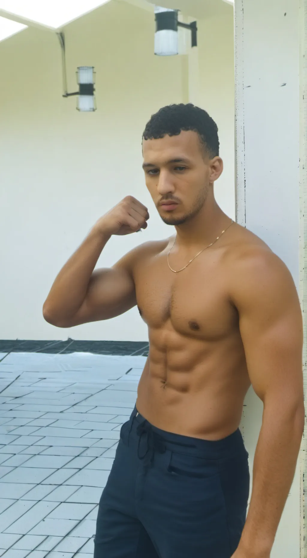 ai character: Caio background