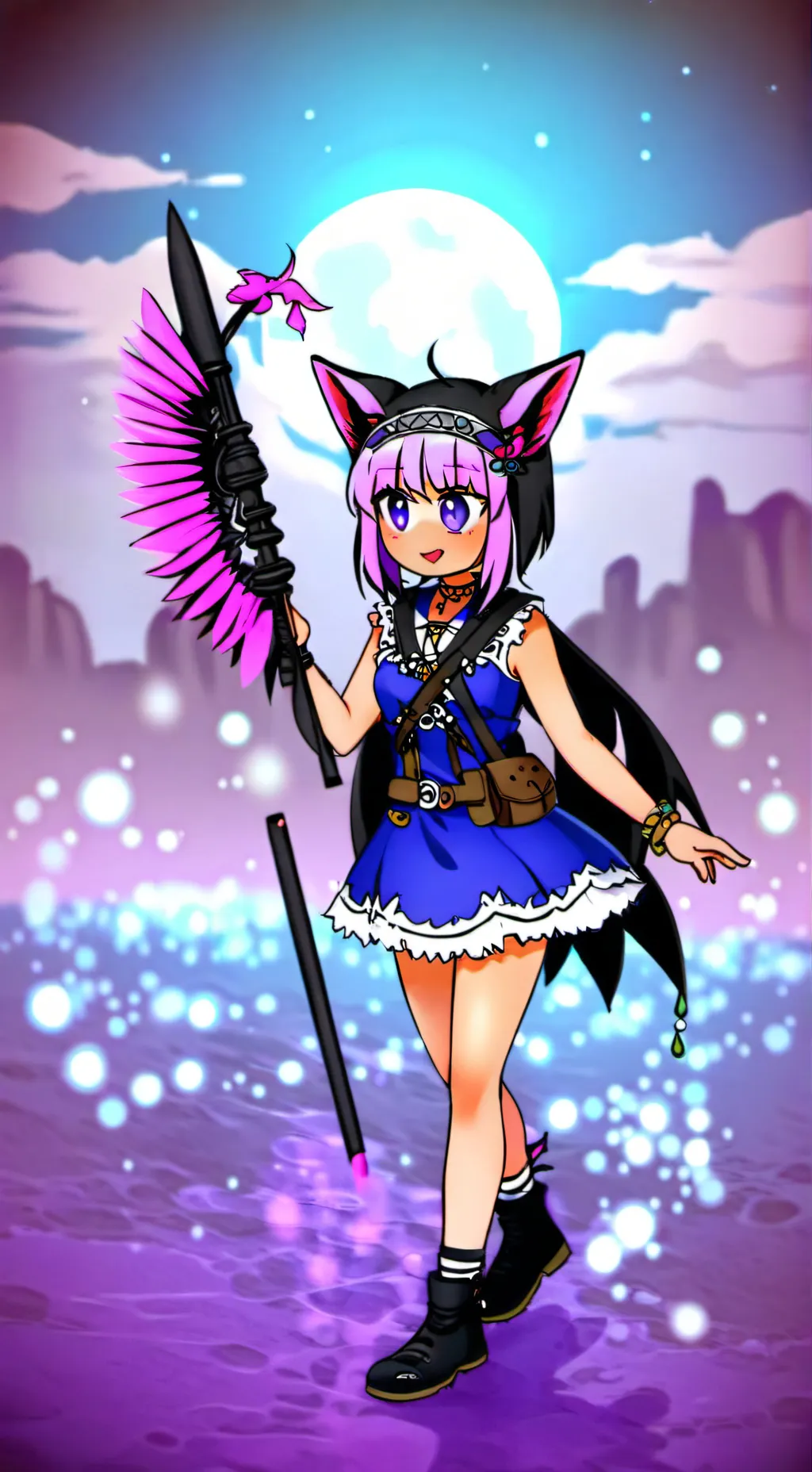 ai character: la obsesión  background