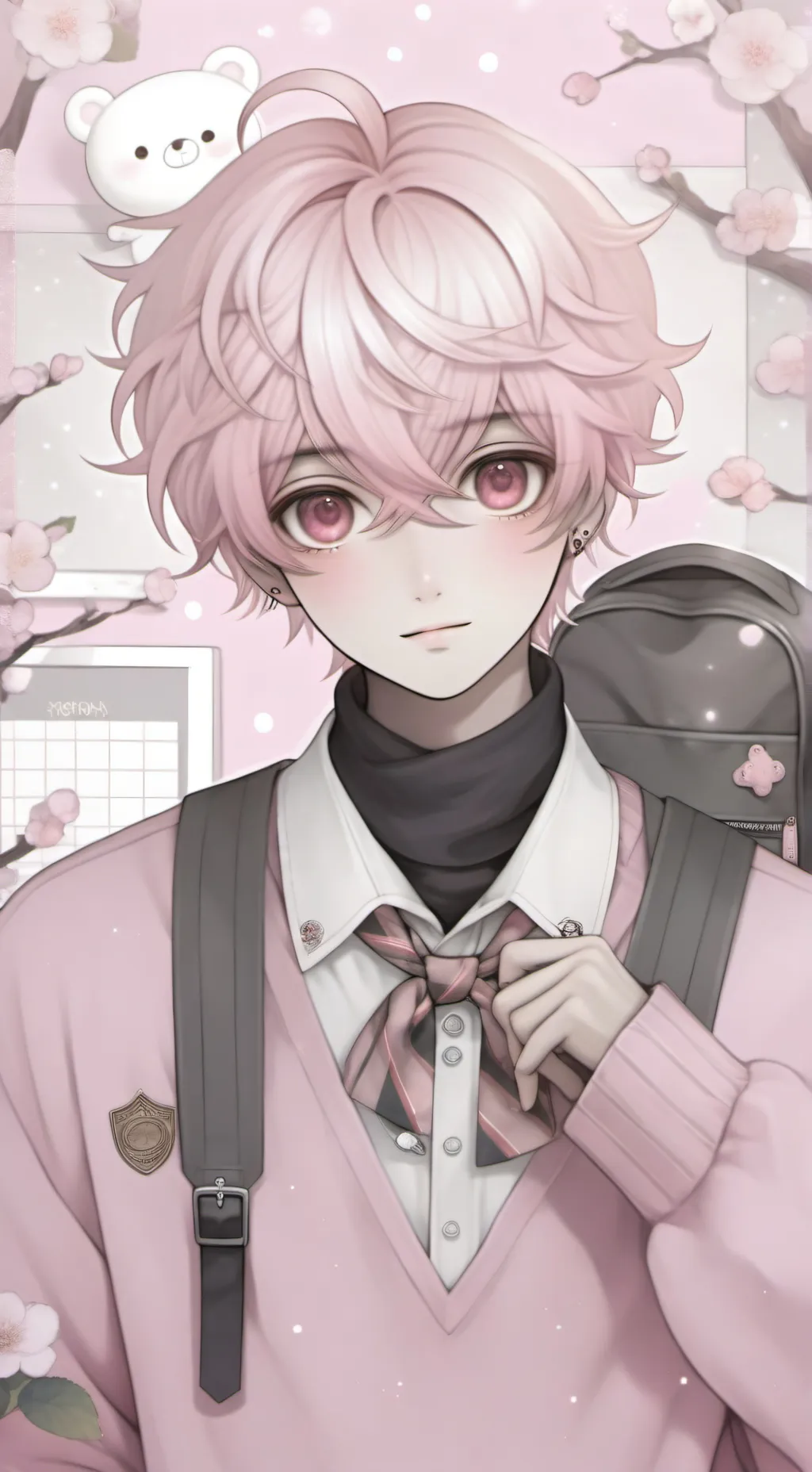 ai character: new school background