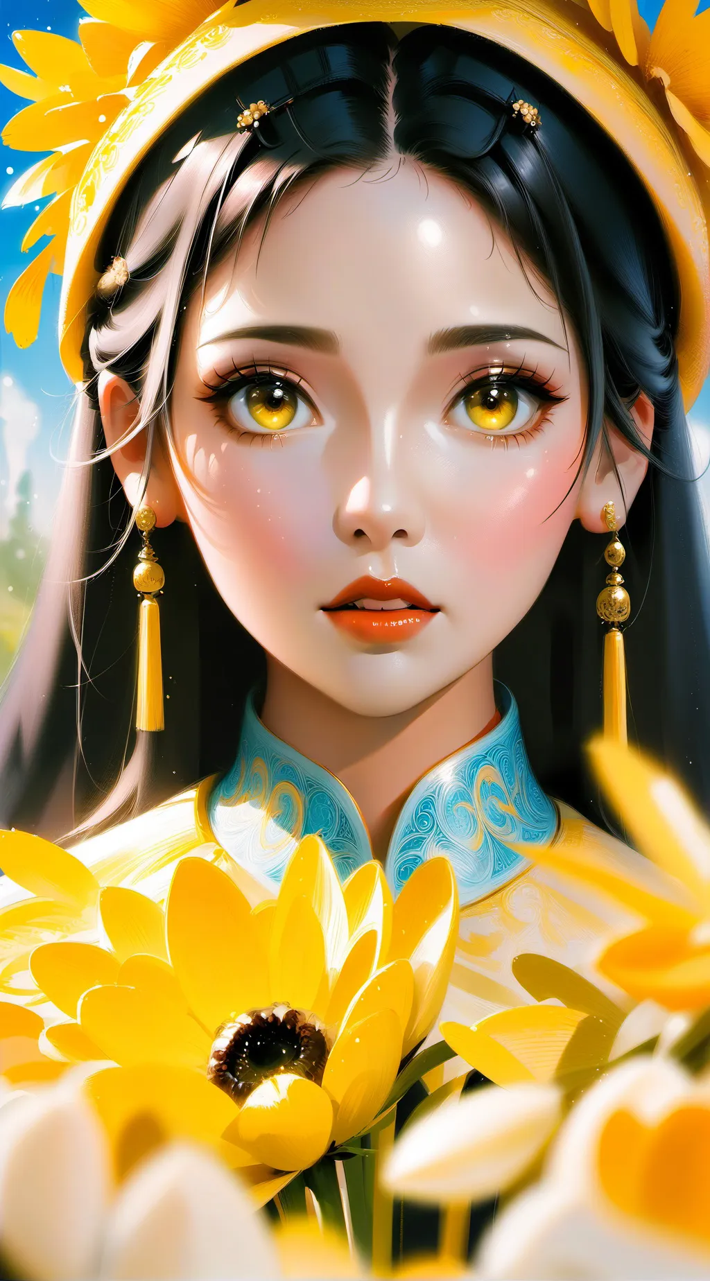 ai character: belly  background