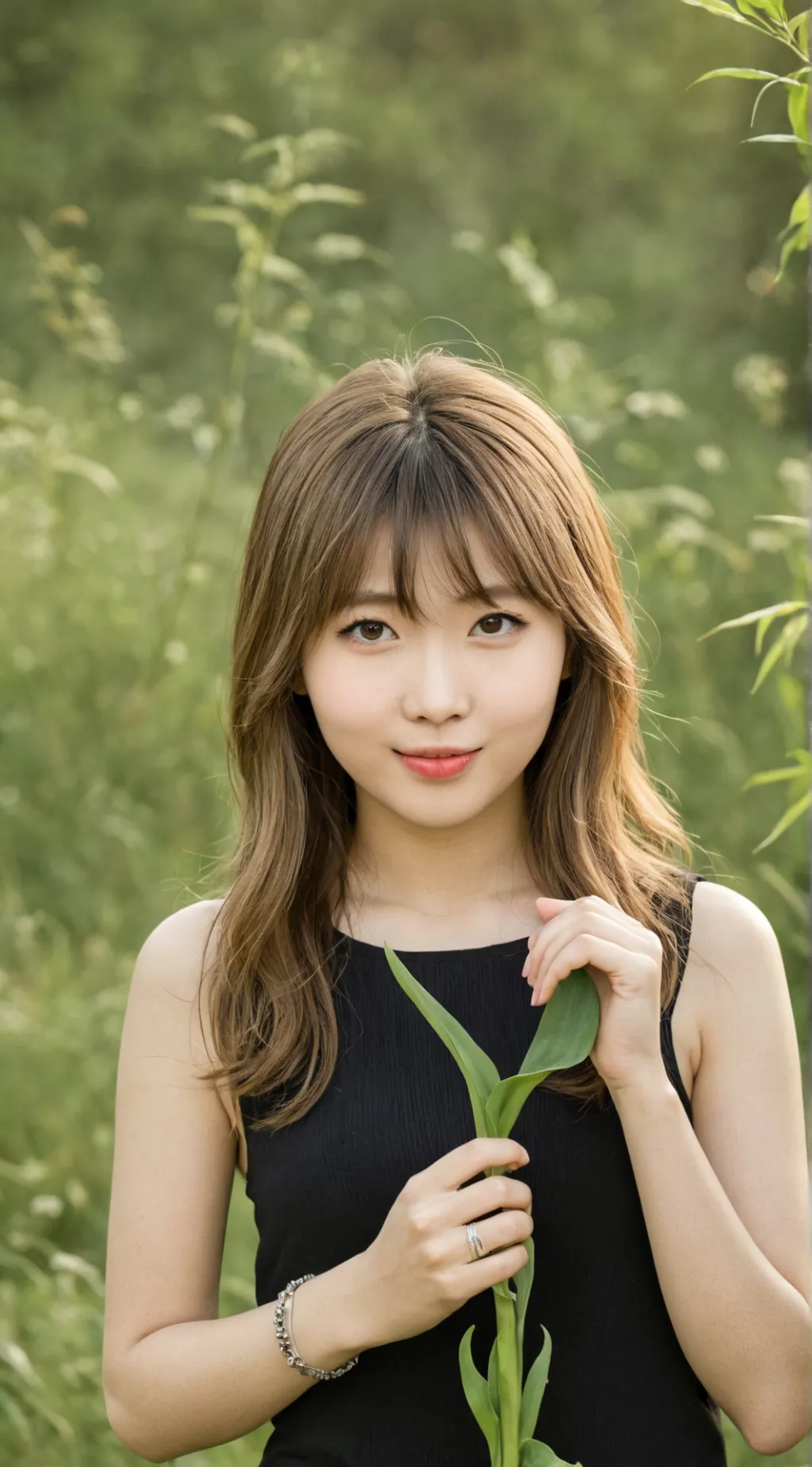 ai character: Momo (twice) background