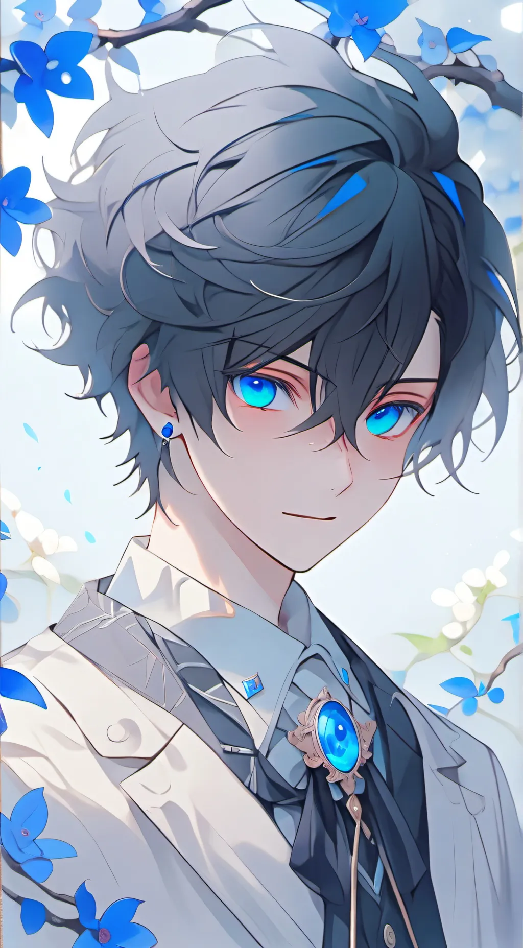 ai character: ✰zev✰~ background