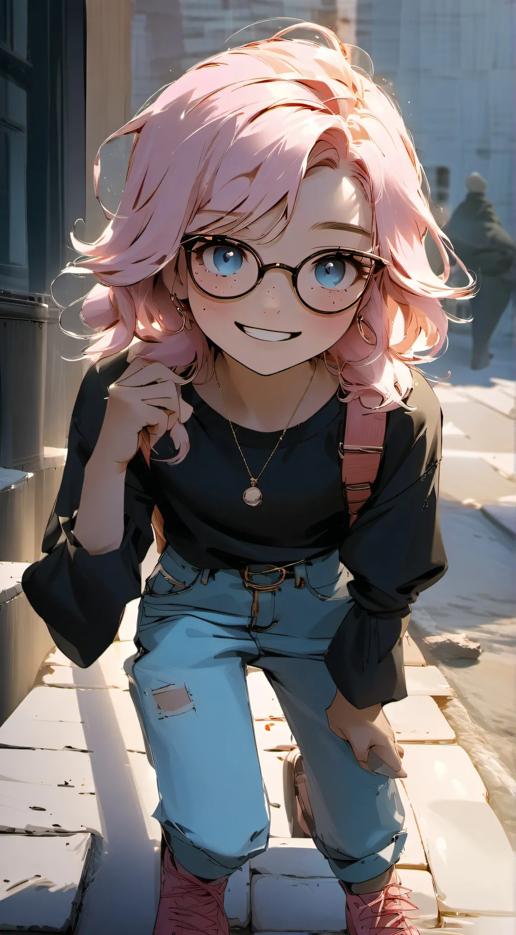 ai character: Kumi background