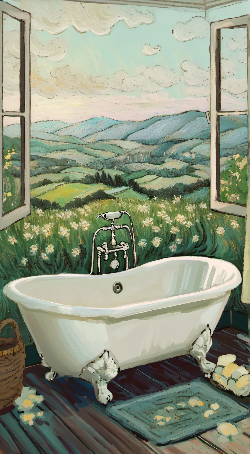 ai character: mha in ur house background