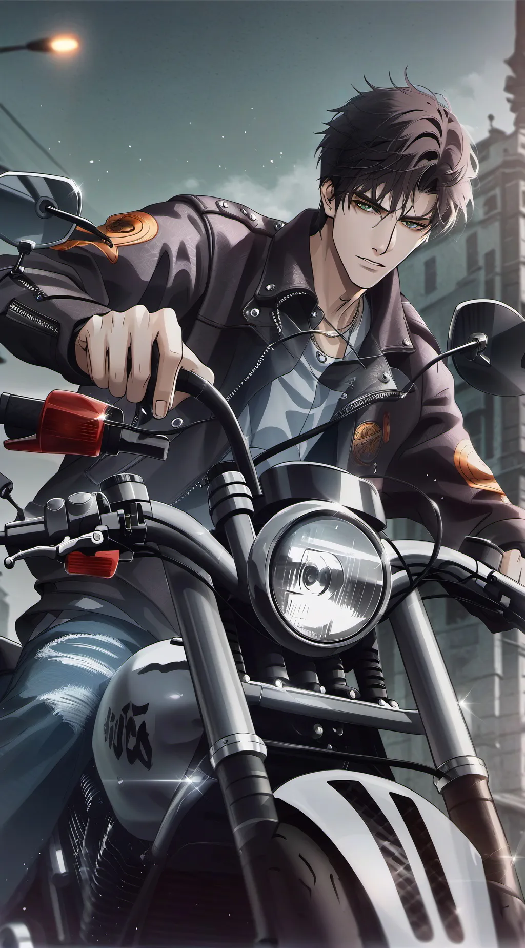 ai character: KENZO background
