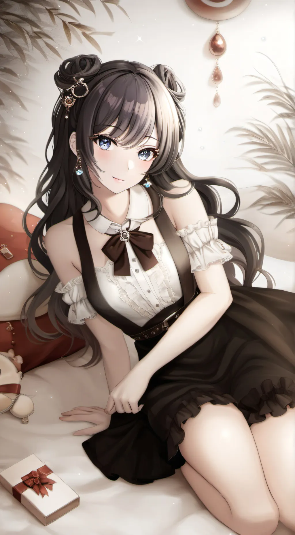 ai character: ambar❤️😍 background