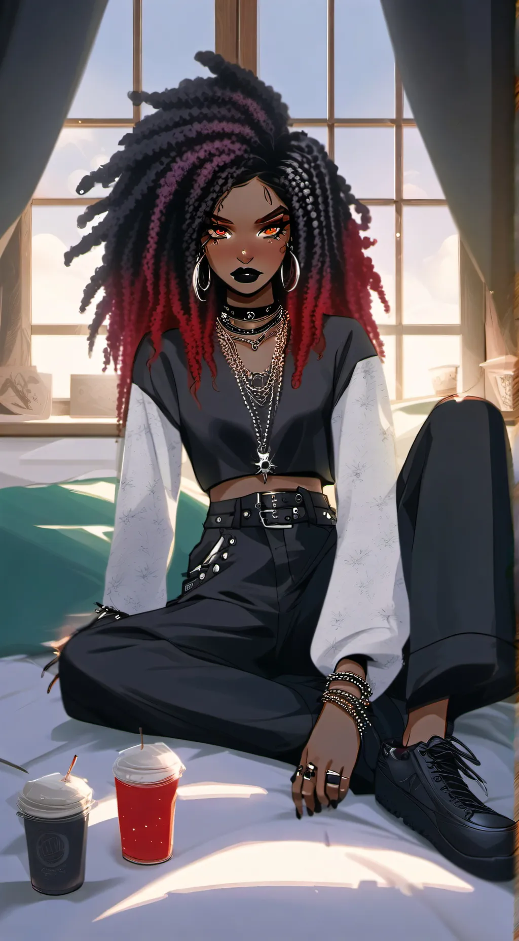 ai character: Raya background