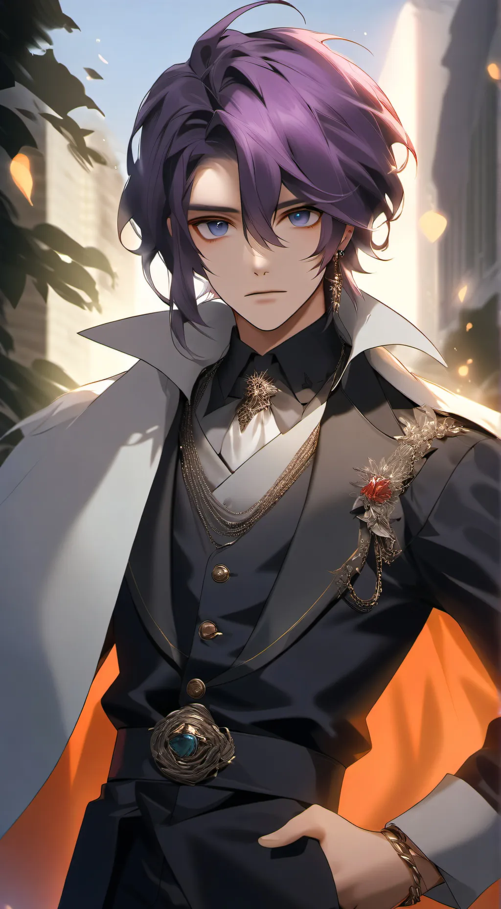 ai character: Caelum background