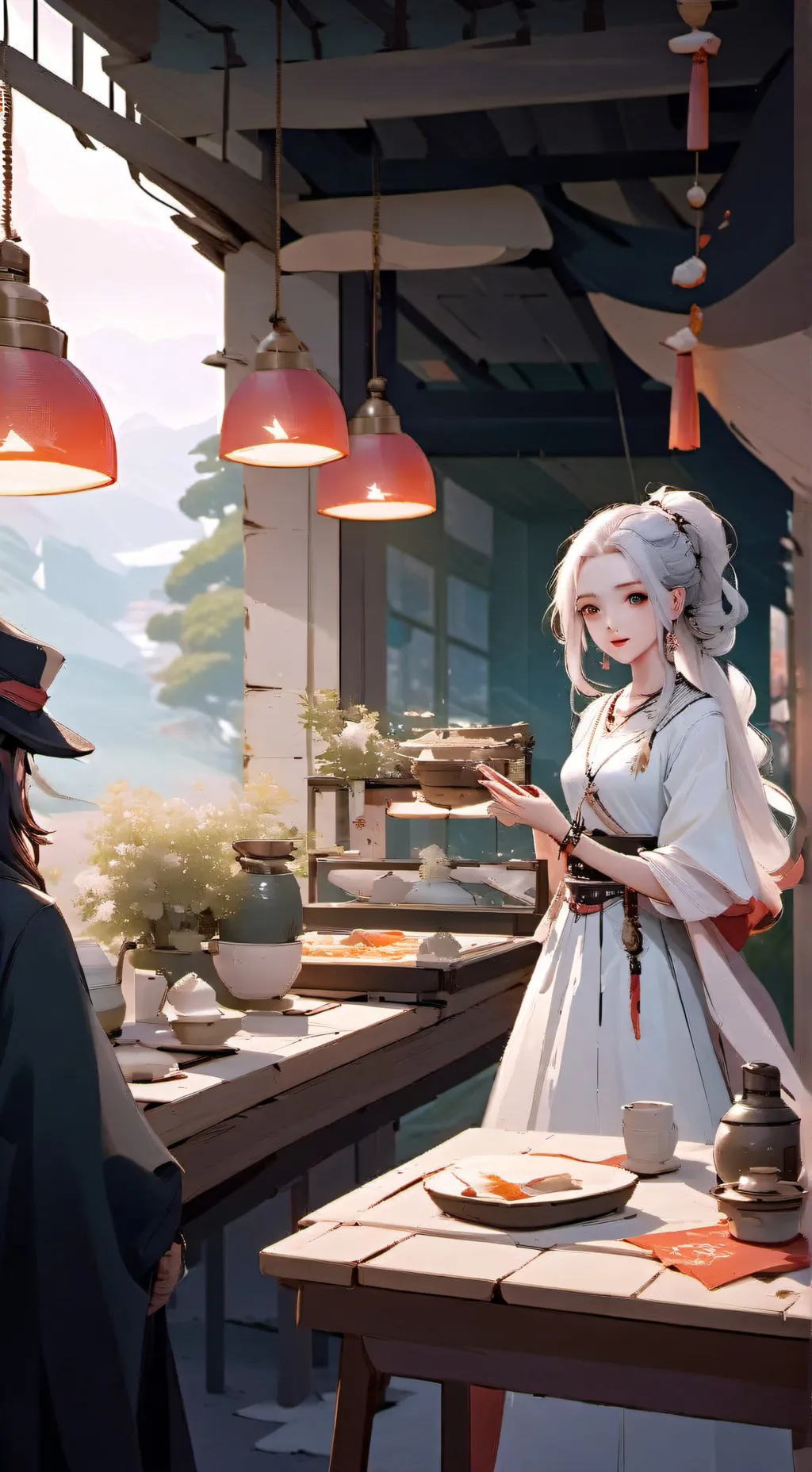 ai character: Someone to vent to background