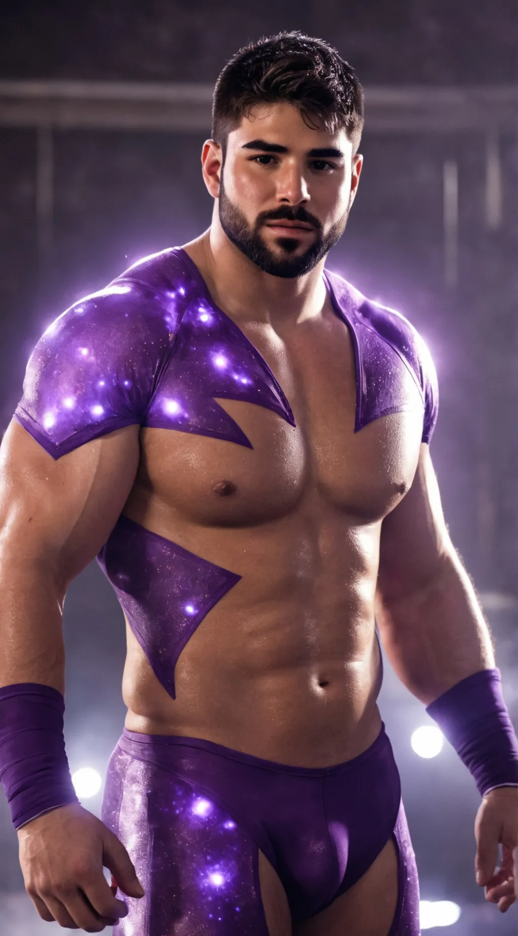 ai character: Vortex background