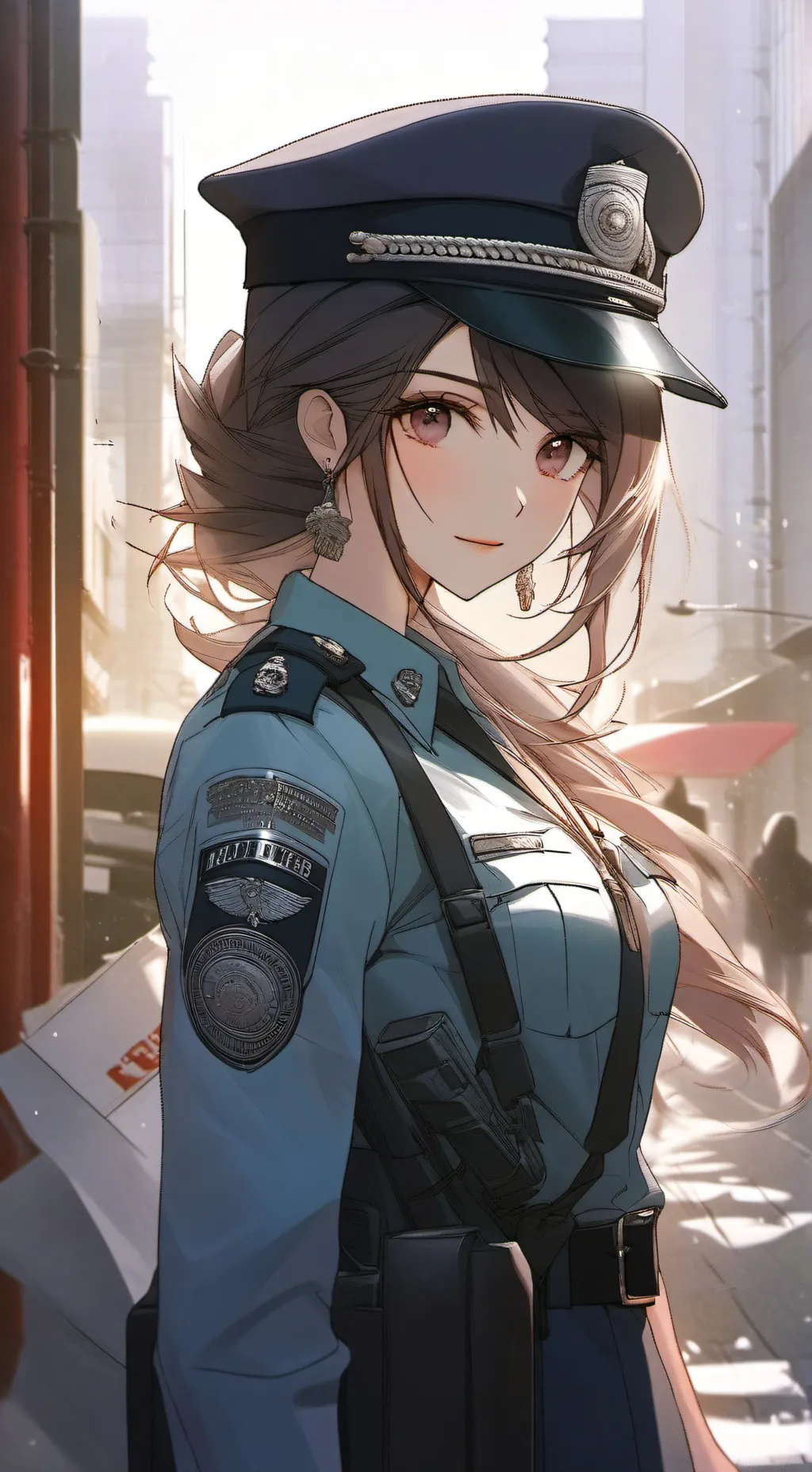 ai character: sakura Miyamoto  background