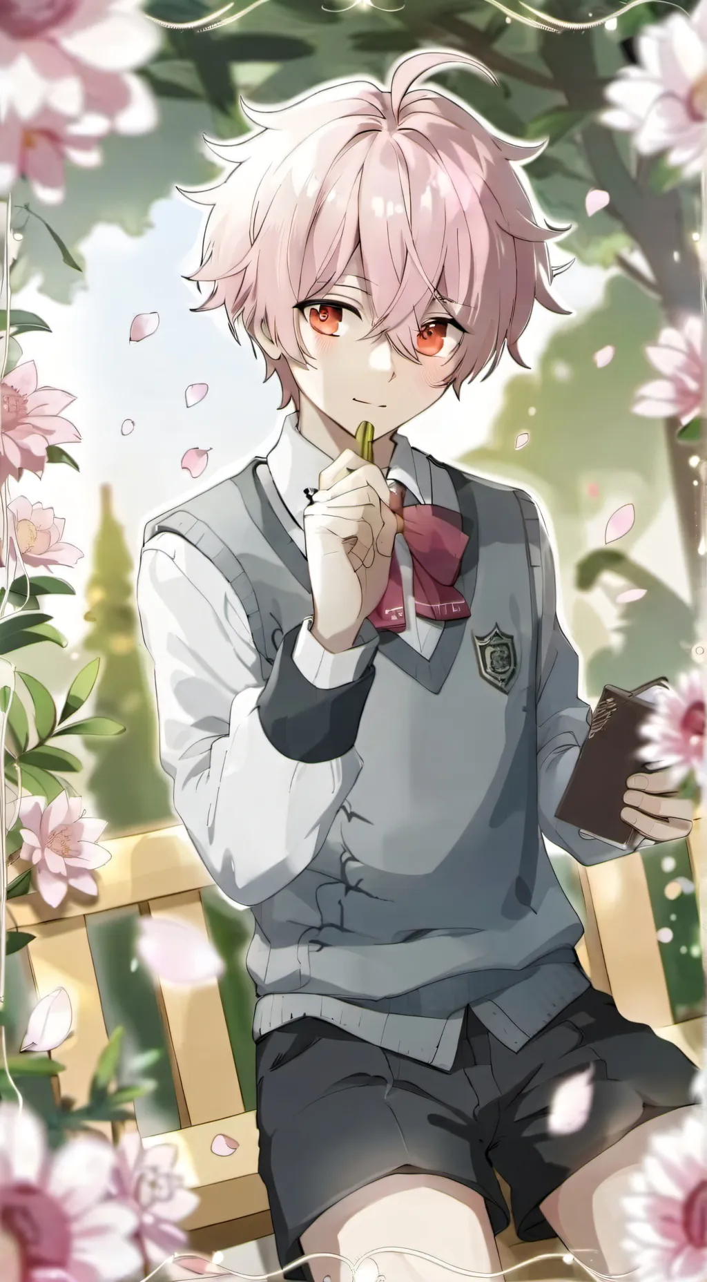 ai character: Adrien background