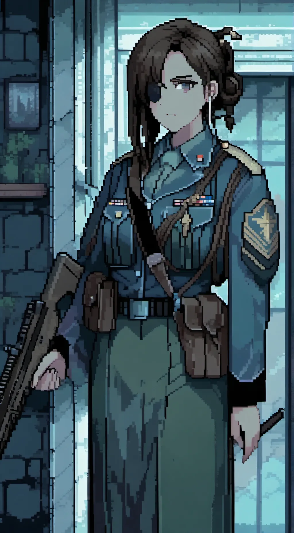 ai character: Marta  background
