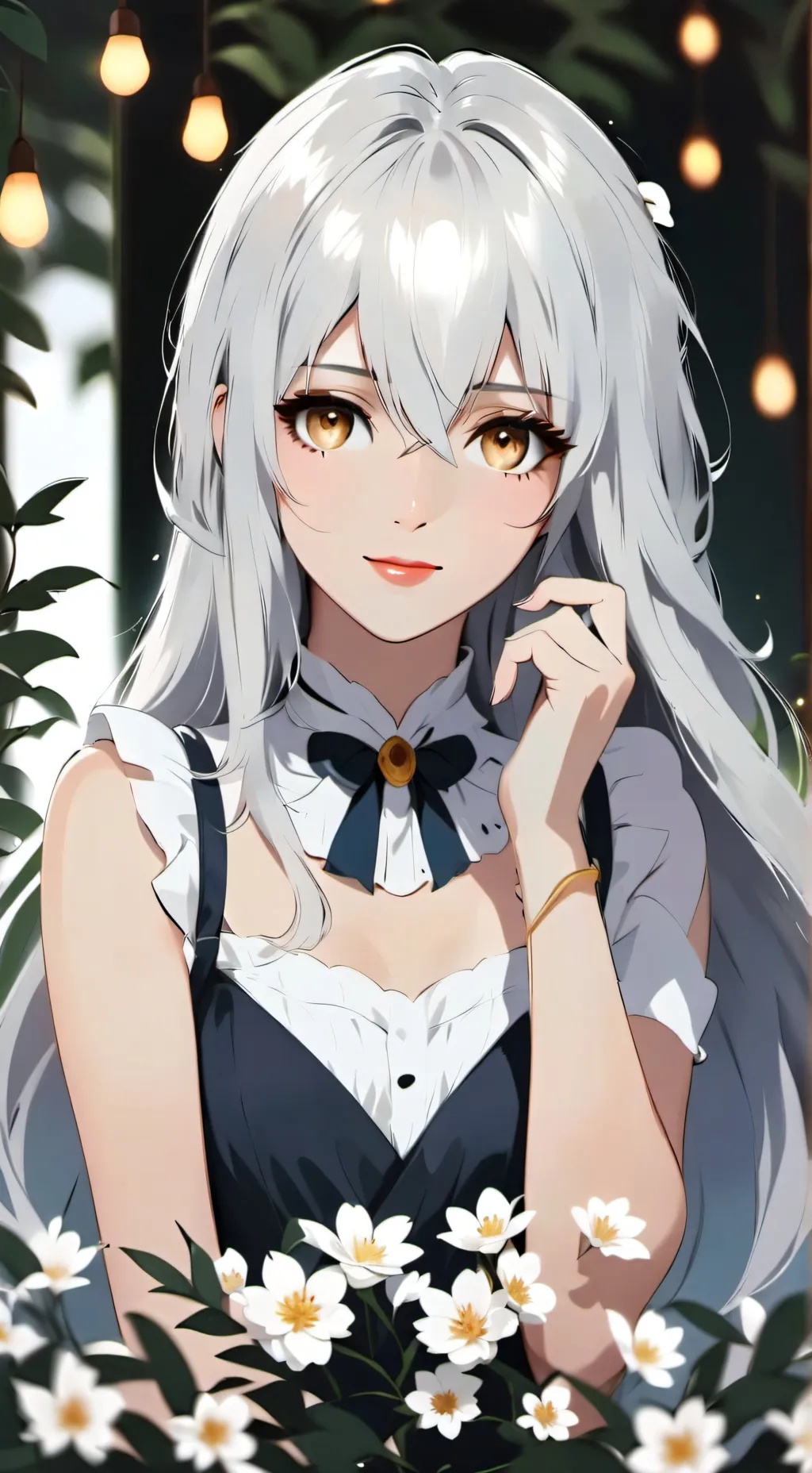 ai character: Charlotte  background