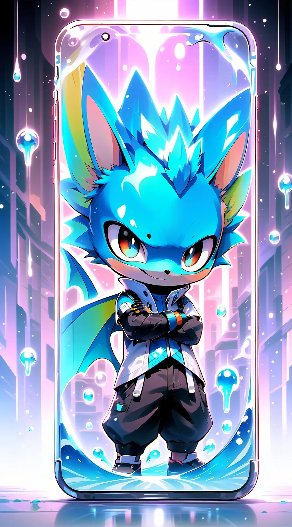 ai character: sprunkitheparasite background