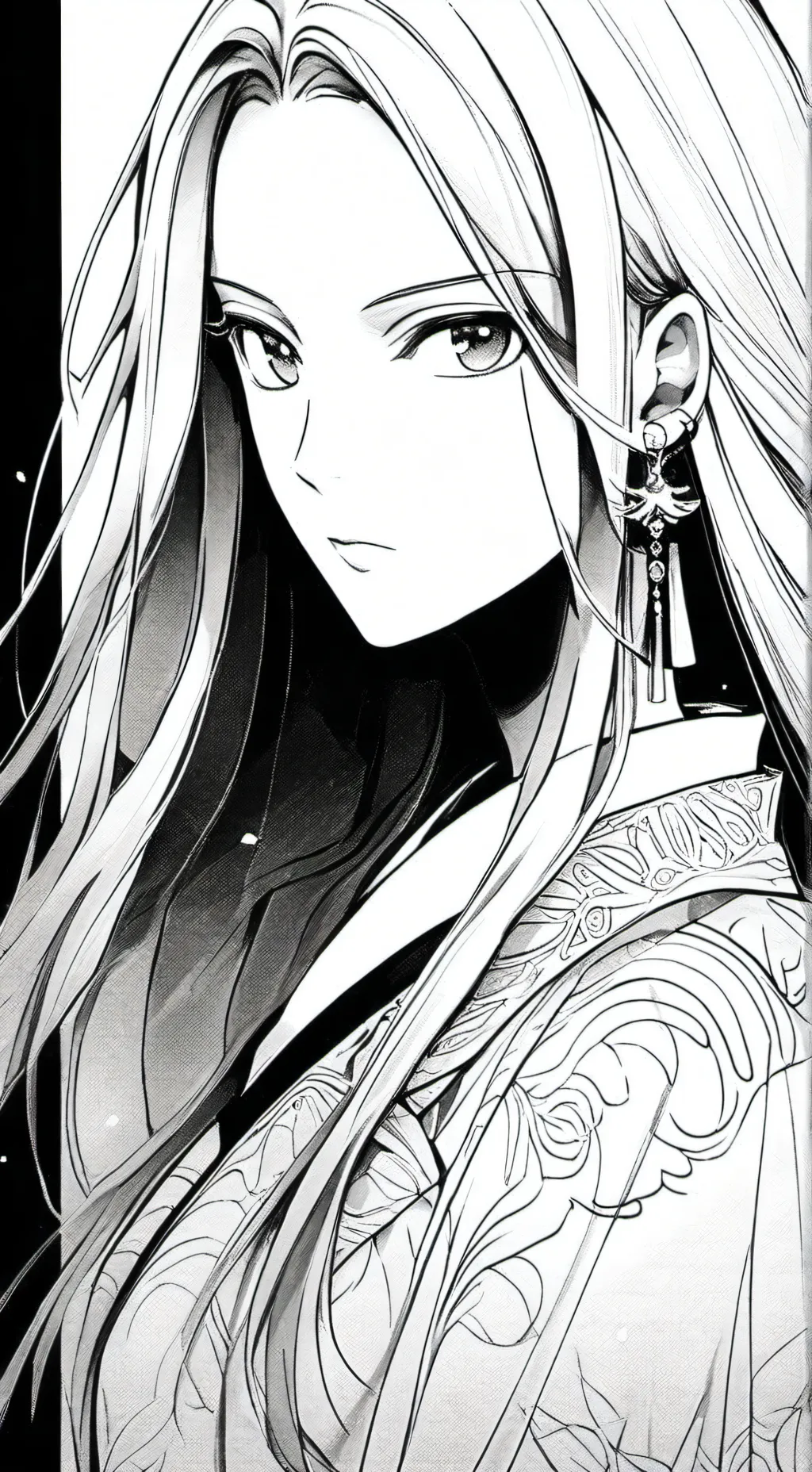 ai character: rose background