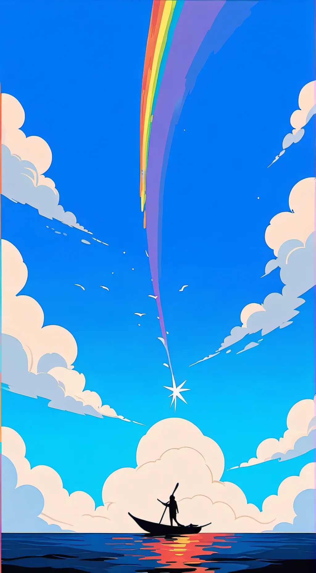 ai character: 🌈Dandy’s world!🌈 background