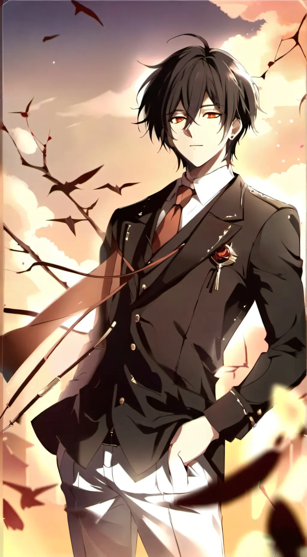 ai character: Alexander  background