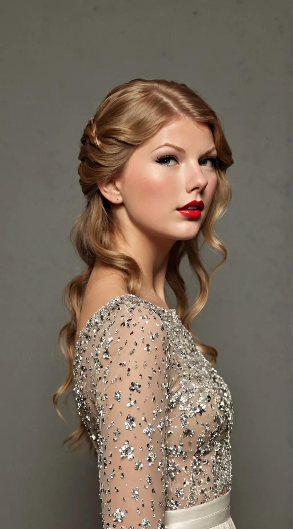ai character: Taylor swift  background