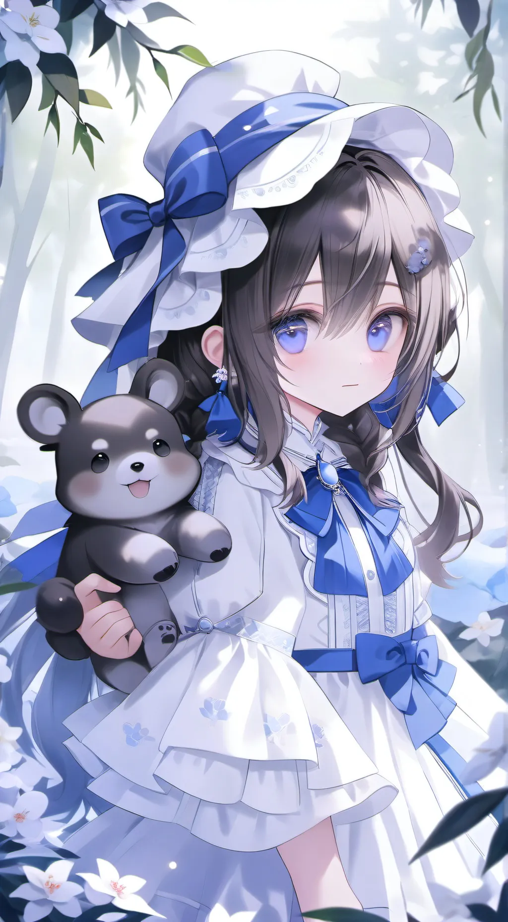 ai character: микина background
