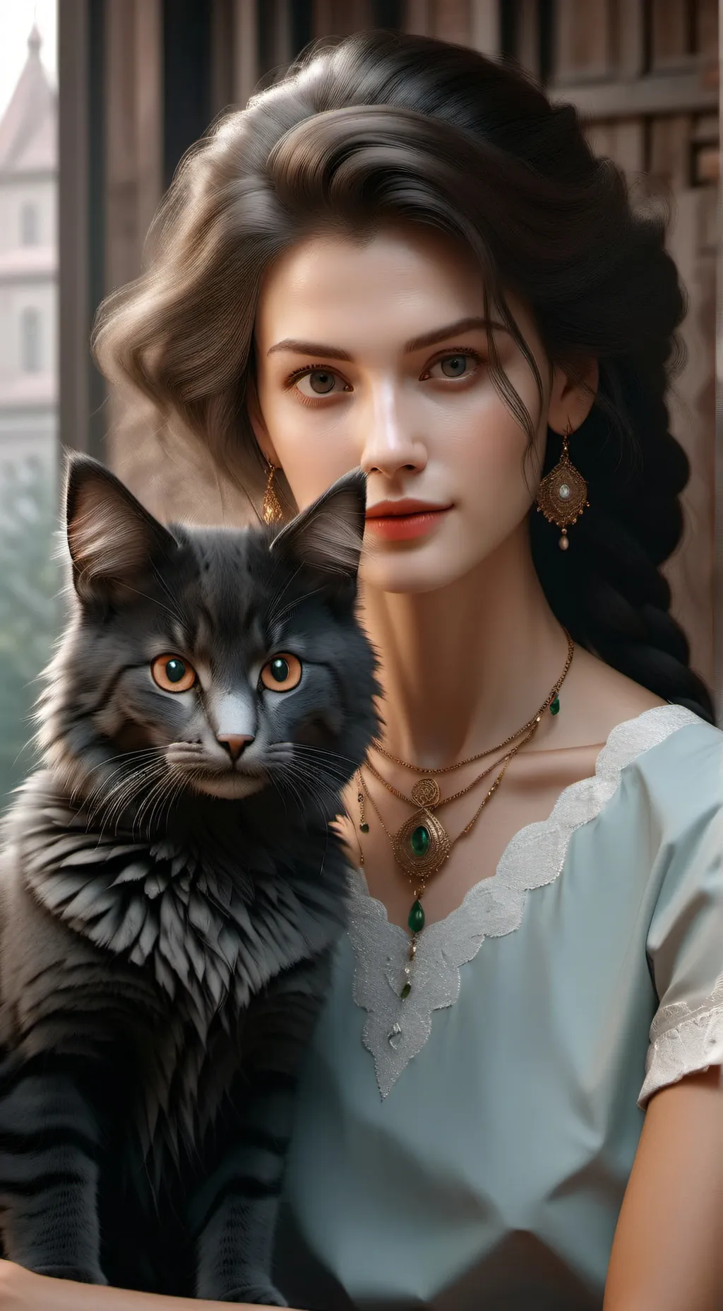 ai character: Kitek background