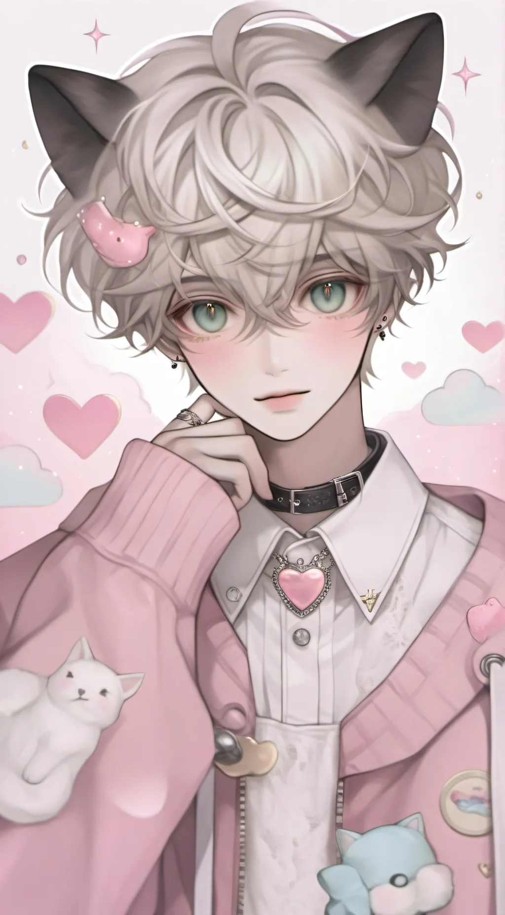 ai character: Spoon with Ds boys background