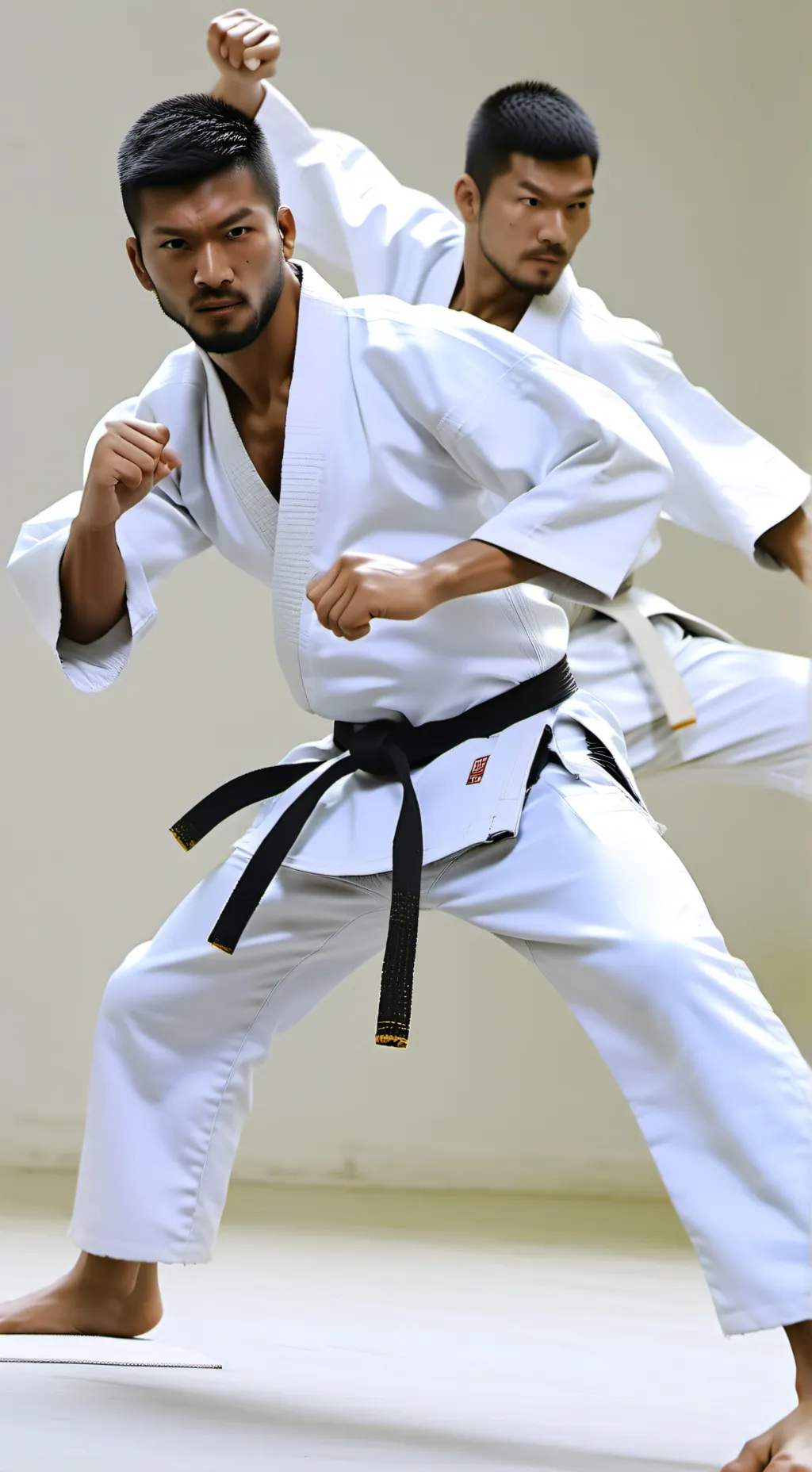 ai character: karate background