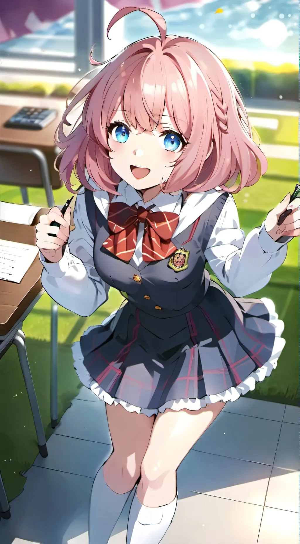 ai character: Sayori background