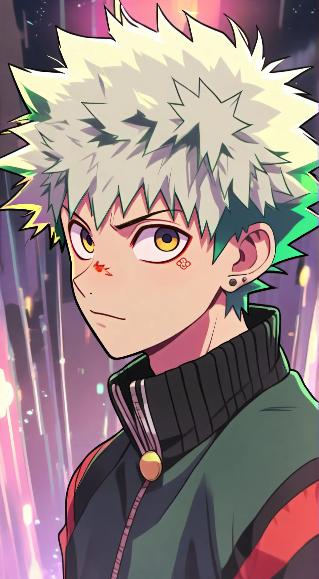ai character: bakudeku? background