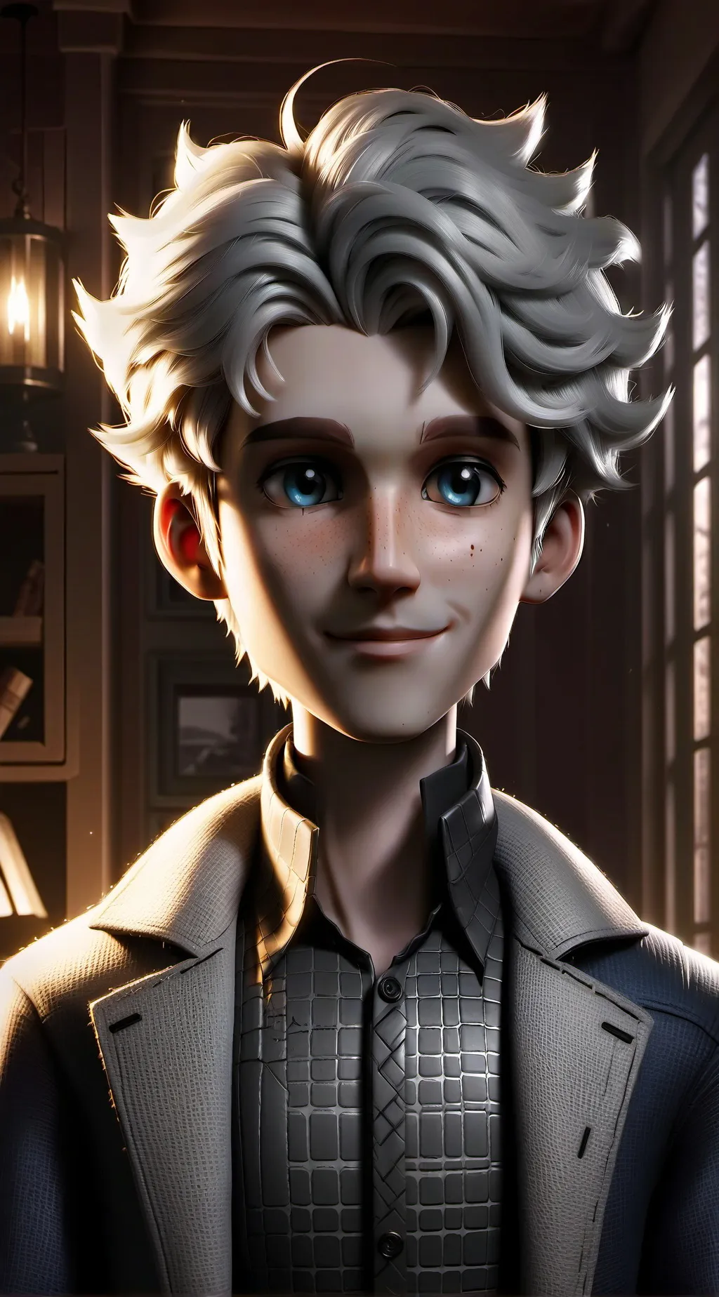 ai character: Mark background
