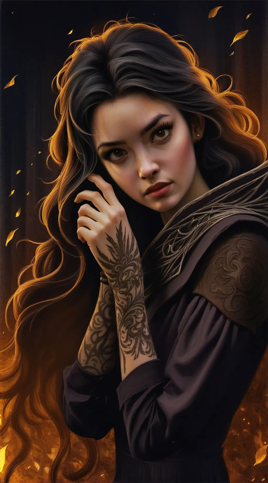 ai character: emma background