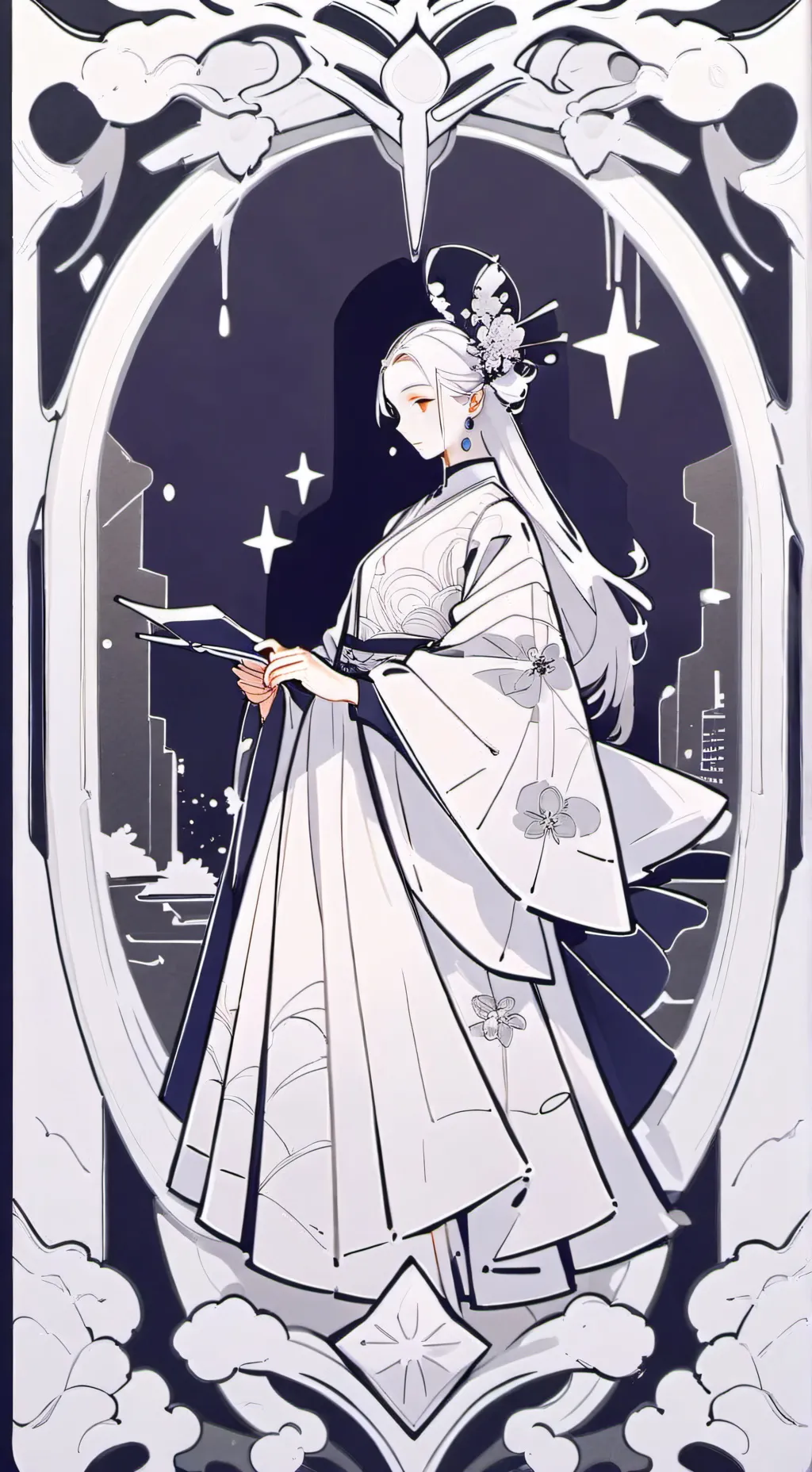 ai character: sirvienta lily background