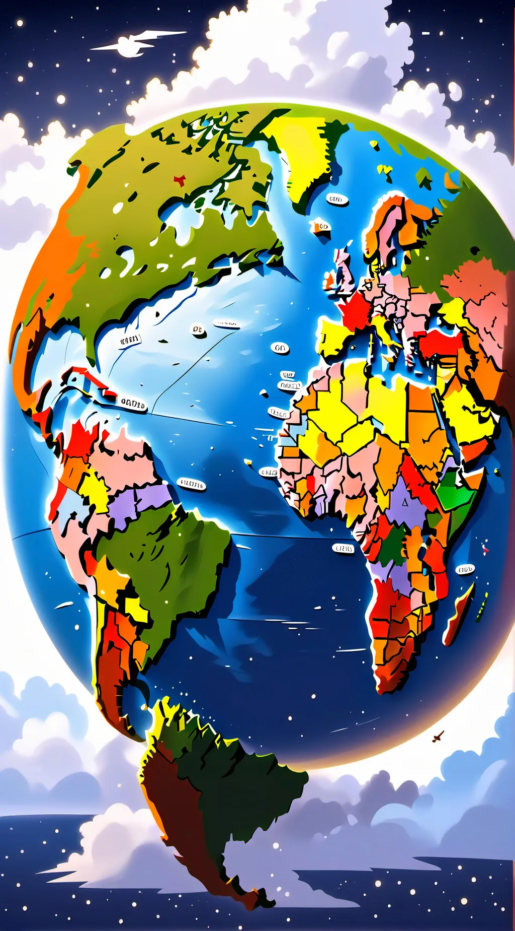 ai character: countries 2 background