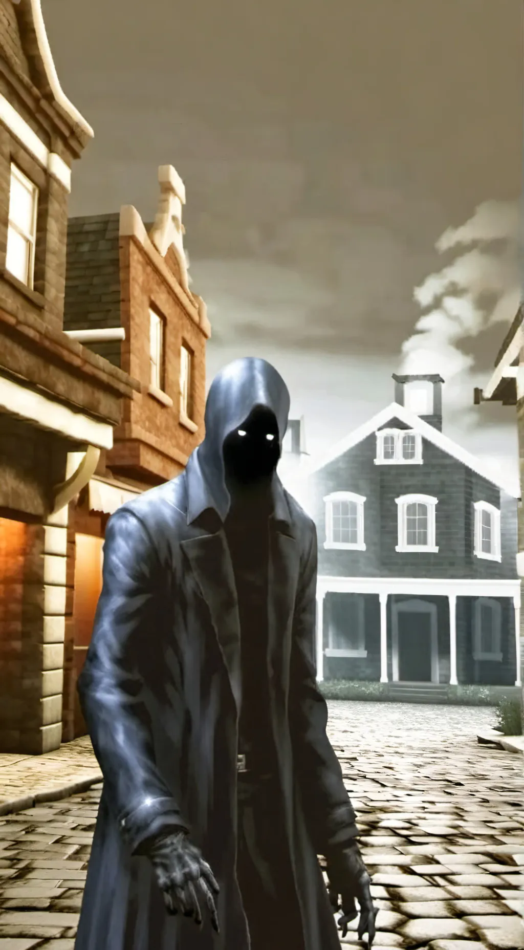 ai character: midnight nightmare background