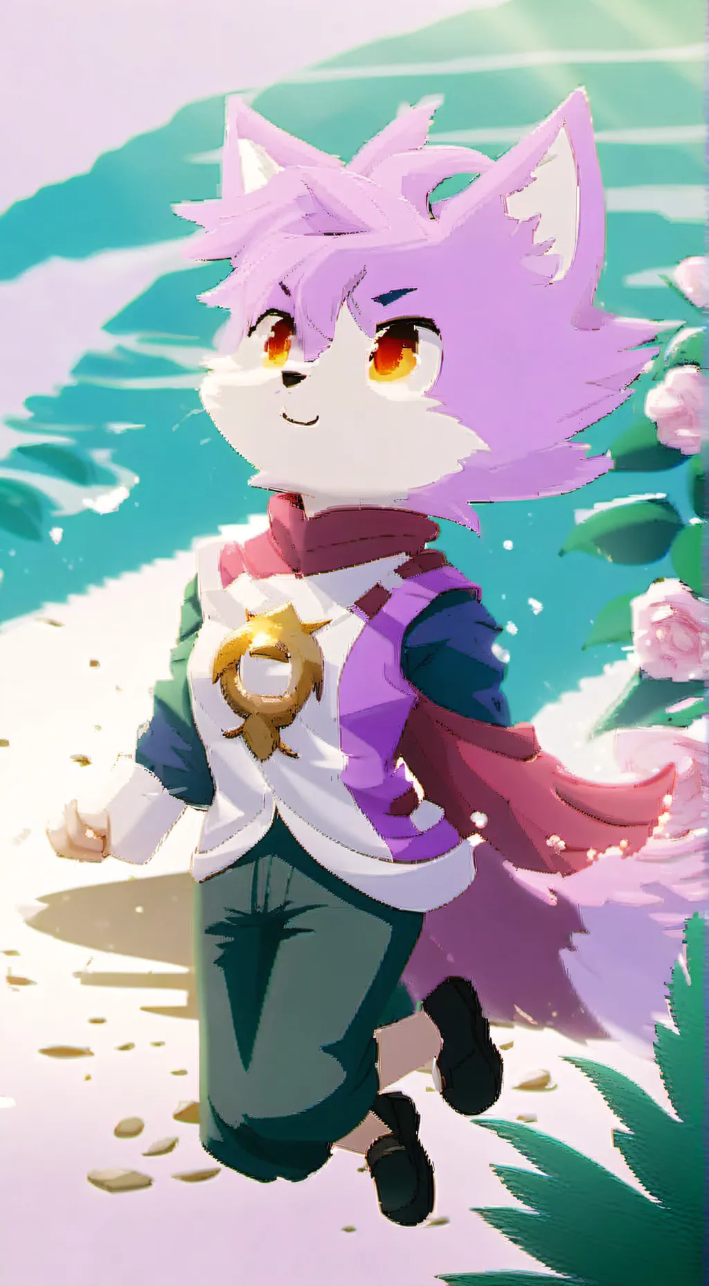 ai character: Blaze background